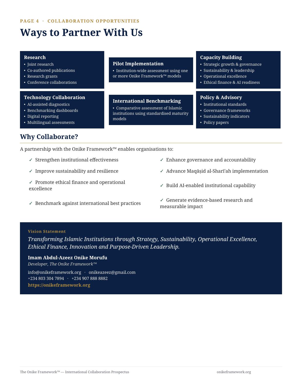 Thumbnail of Page 4 — Collaboration Opportunities