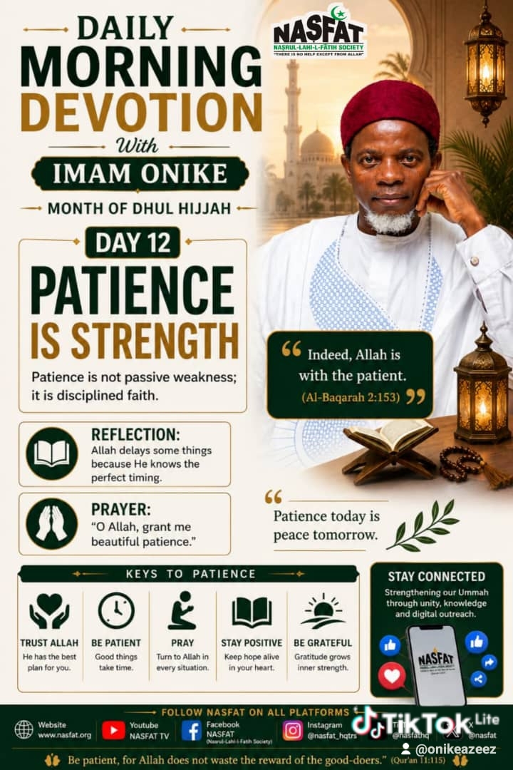 Day 12 — Patience Is Strength