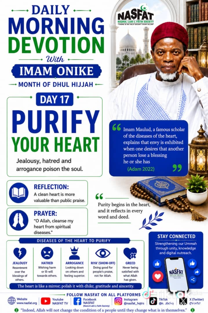 Day 17 — Purify Your Heart