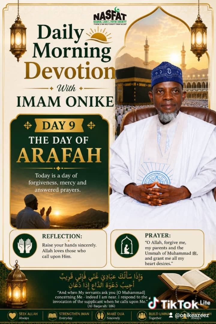 Day 9 — The Day of Arafah